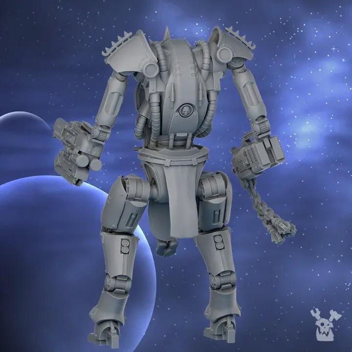3D printed Bonebreak Machine model by Last Hope Miniatures, featuring intricate mechanical details and a sci-fi design.