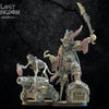 3D printed Captain Sawleg and Mr. Boom models by Last Hope Miniatures, detailed miniatures from Lost Kingdom Miniatures collection