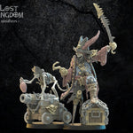 3D printed Captain Sawleg and Mr. Boom models by Last Hope Miniatures, detailed miniatures from Lost Kingdom Miniatures collection