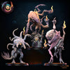 3D printed Change Spawn x3 model by Lost Kingdom Miniatures, detailed miniatures from Last Hope Miniatures collection.