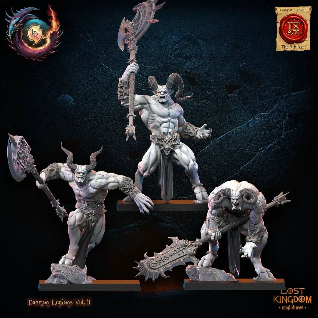3D printed Clawed Fiends model by Last Hope Miniatures, showing detailed multi-limbed creature with fierce claws and textured surface.