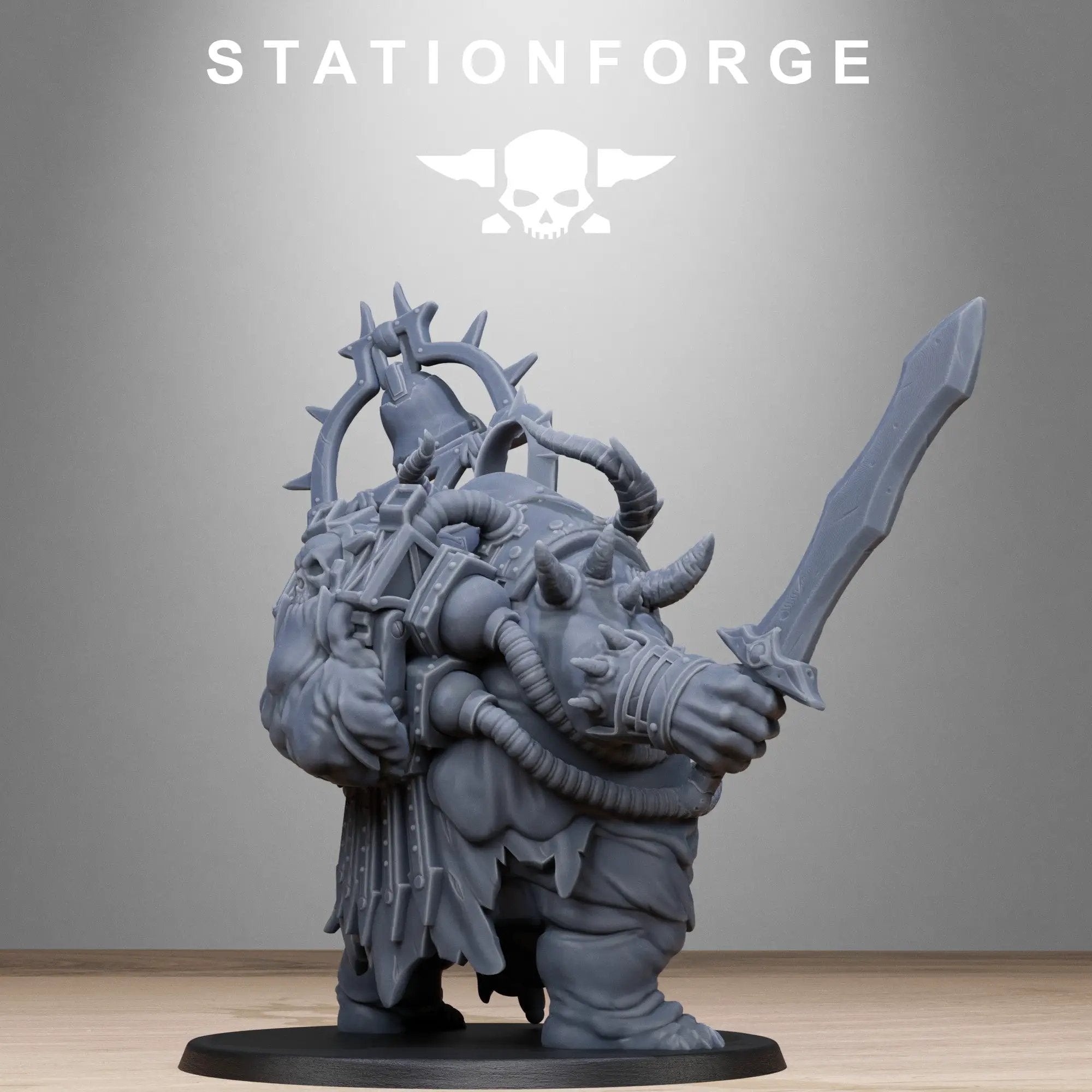 3D printed Corrupted Lord of Filth model by Last Hope Miniatures, featuring detailed, twisted creature design with dark, textured surfaces.