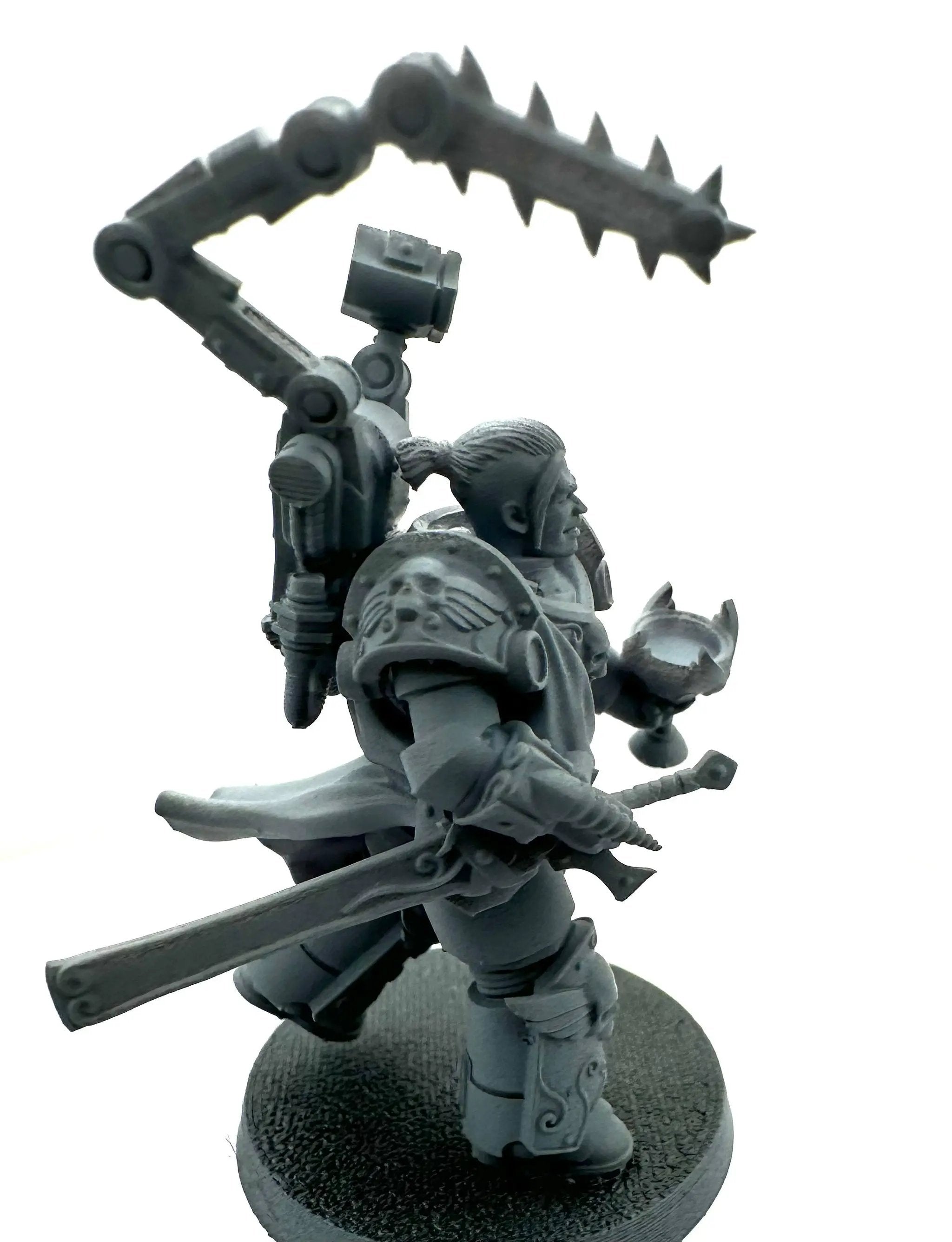 3D printed Crimson Wings Sacrificer model by DakkaDakka Miniatures, detailed miniature figure for tabletop gaming.