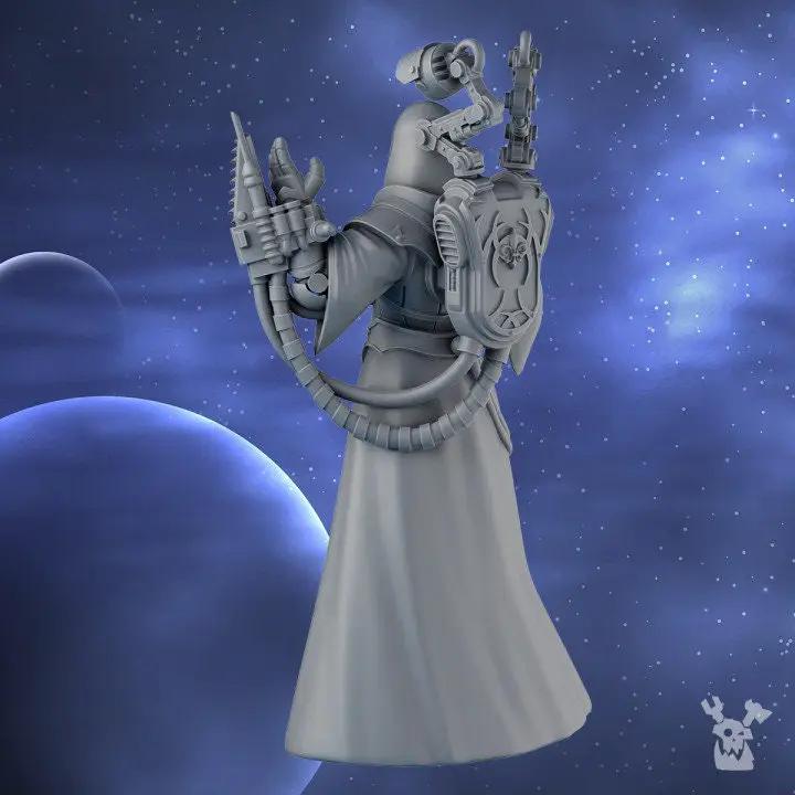 3D printed Daughter of Mercy model by Last Hope Miniatures, detailed figure from DakkaDakka collection.
