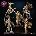 3D printed Depravation Regiment x10 models by Lost Kingdom Miniatures, detailed miniatures for tabletop gaming by Last Hope Miniatures