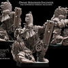 3D printed Dwarf Engineer model by Last Hope Miniatures for Avatars of War, showcasing detailed dwarf figure with engineering tools.