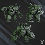 3D printed 'Eavy Strikerz Posse x3 model by Last Hope Miniatures, featuring detailed miniature figures for tabletop gaming.