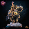 3D printed Eidrian Slice Perversion Knight hero model by Lost Kingdom Miniatures, detailed miniature figure from Last Hope Miniatures.