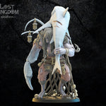 3D printed Eldritch "The Claw" Vycanthrope hero model by Last Hope Miniatures, showing intricate details and dark fantasy design.