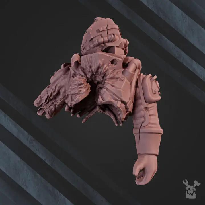 3D printed Fallen Soldiers model set by Last Hope Miniatures, featuring detailed miniature soldiers in various poses.