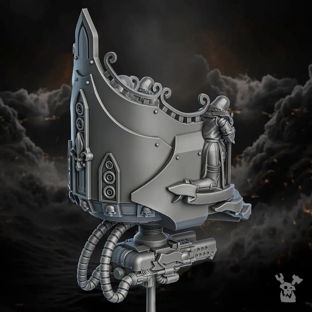 3D printed Furtea Dominus model by DakkaDakka Miniatures, detailed miniature figure for tabletop gaming.