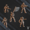 3D printed Green Hell Lead Detachment model by DakkaDakka Miniatures, detailed miniatures for tabletop gaming from Last Hope Miniatures