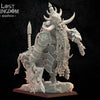 3D printed Hurgroth Bul-Thaur hero model by Lost Kingdom Miniatures, detailed fantasy tabletop gaming miniature.