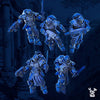 3D printed Impetum Alis Squad x5 miniature models by Last Hope Miniatures, from DakkaDakka, displayed on a plain background.