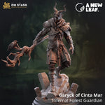 3D printed Infernal Forest Guardian model by Last Hope Miniatures, featuring detailed demonic and forest elements.
