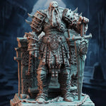 3D printed King of the Giants model by Last Hope Miniatures from DM Stash, featuring intricate details and a commanding pose.