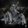 3D printed Knights of the Thorn model by Last Hope Miniatures, featuring detailed medieval knight armor and weaponry.