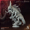 3D printed Koltar model by Last Hope Miniatures for Archvillain Games, showcasing detailed sci-fi character design.