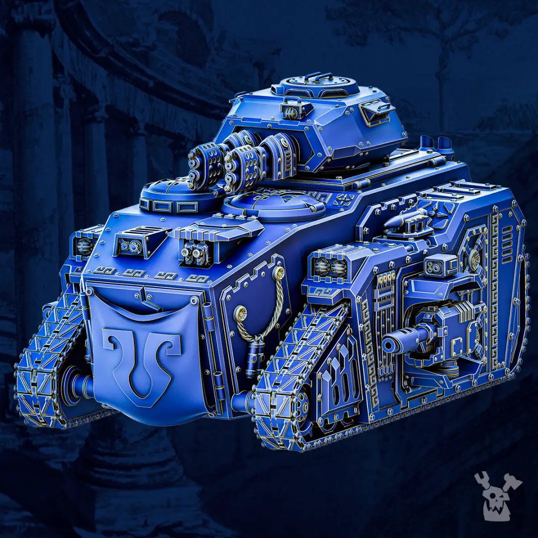 3D printed Legio Prima Victric APC model by Last Hope Miniatures, detailed military vehicle for tabletop gaming.