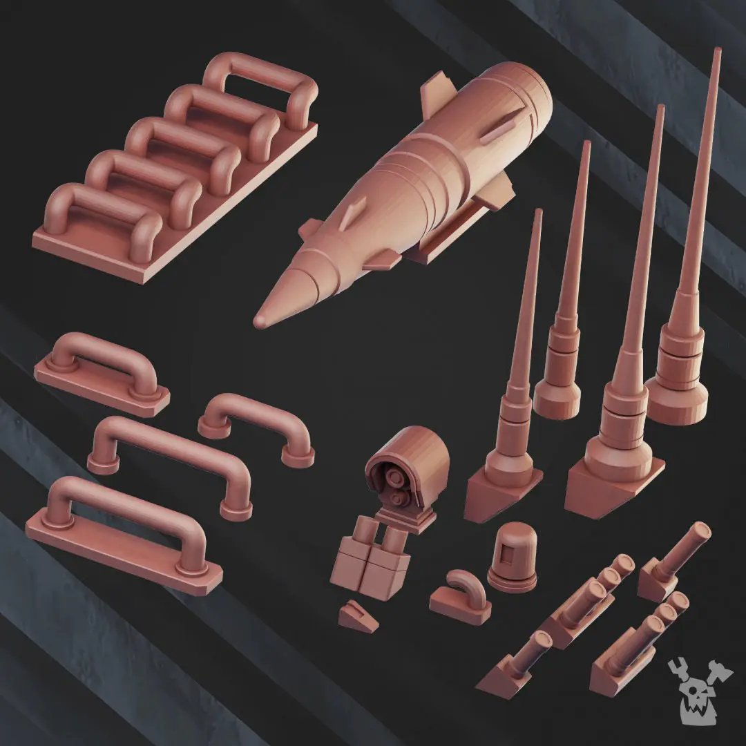 3D printed Light Stomper Mech model by DakkaDakka from Last Hope Miniatures, detailed miniature with mechanical features.