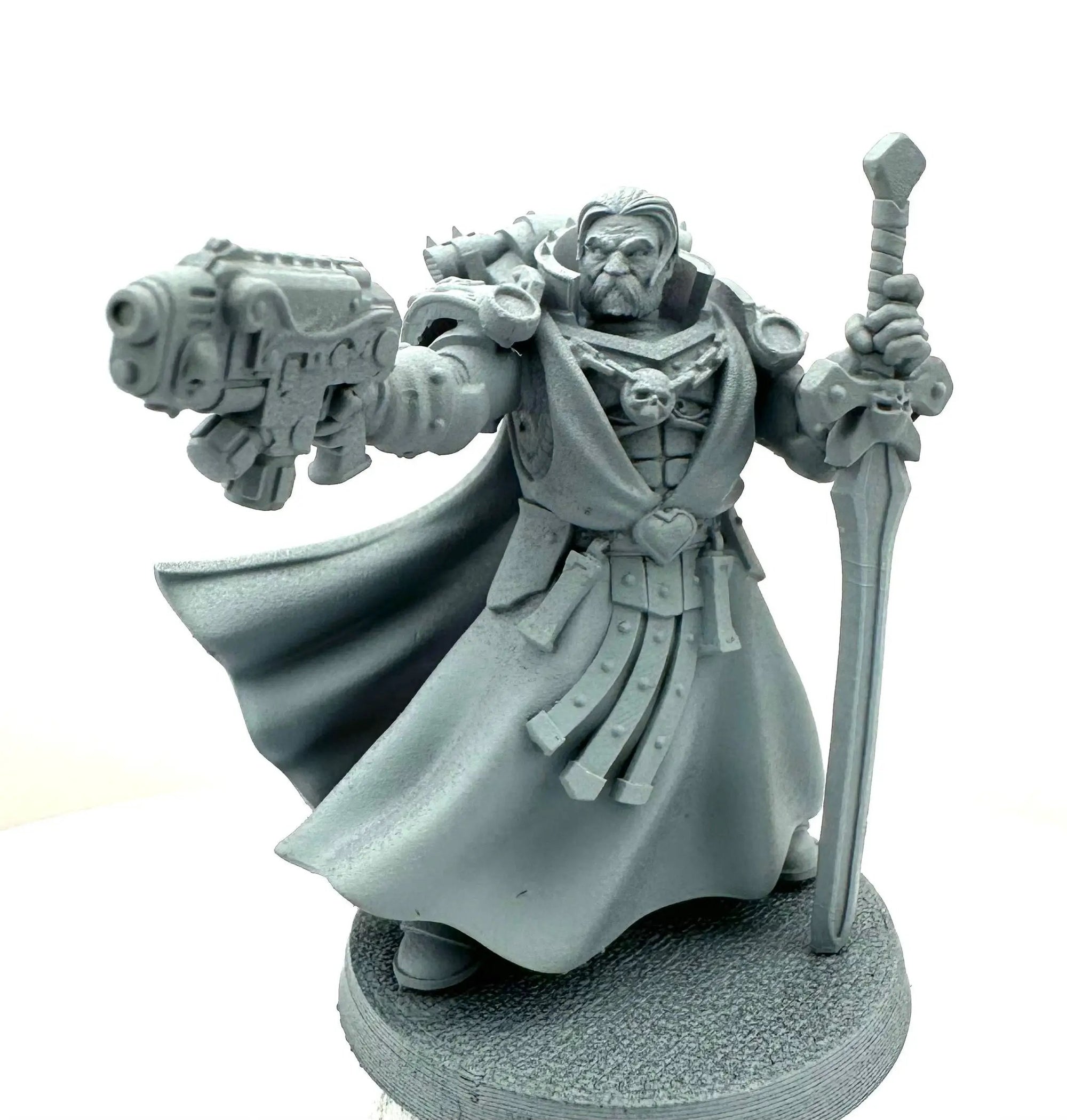 3D printed Mathias of the Crimson Wings model by Last Hope Miniatures, featuring detailed sculpting and vibrant wing details.