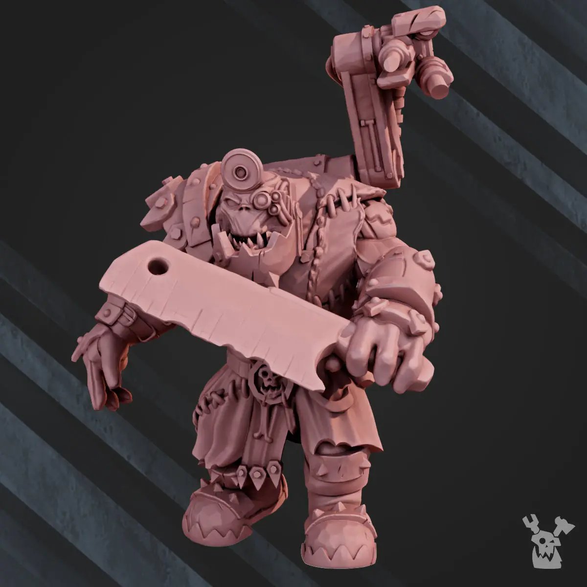 3D printed Medic Boy model by DakkaDakka Miniatures, detailed miniature figure from Last Hope Miniatures collection.
