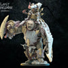 3D printed Mongobbo Gunner on Throi model by Lost Kingdom Miniatures, featuring a detailed miniature figure with weapon and creature base.