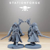 Detailed 3D printed National Guard Scholar model by StationForge Miniatures, showcasing intricate design and craftsmanship.