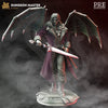 3D printed Noble Vampire model by Last Hope Miniatures for DM Stash, featuring detailed vampire figure with gothic armor and regal pose.