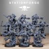 3D printed Orkaz Flyers model by StationForge Miniatures for Last Hope Miniatures, featuring detailed miniature aircraft design.