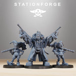 3D printed Orkaz Mobsta model by Last Hope Miniatures, detailed miniature figure from StationForge Miniatures collection.