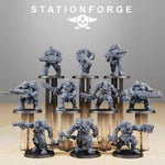 3D printed Orkaz Strappaz model by Last Hope Miniatures, featuring detailed miniature design from StationForge Miniatures.
