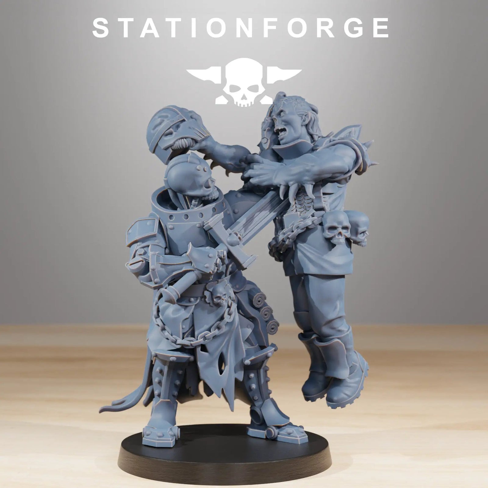 3D printed Pythoncius Exterminator model by Last Hope Miniatures, featuring detailed design and intricate miniature craftsmanship.