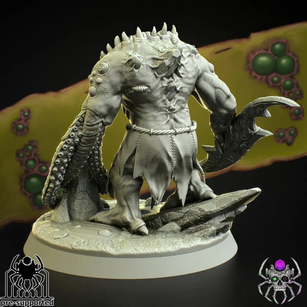3D printed Plague Abominations model by Last Hope Miniatures, featuring detailed, monstrous figures for tabletop gaming.