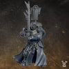 3D printed Psy Mage model by DakkaDakka Miniatures, designed for Last Hope Miniatures, featuring intricate details and vibrant colors.
