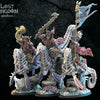 Red Knights Command Group model by Lost Kingdom Miniatures, 3D printed miniatures featuring detailed knight figures.