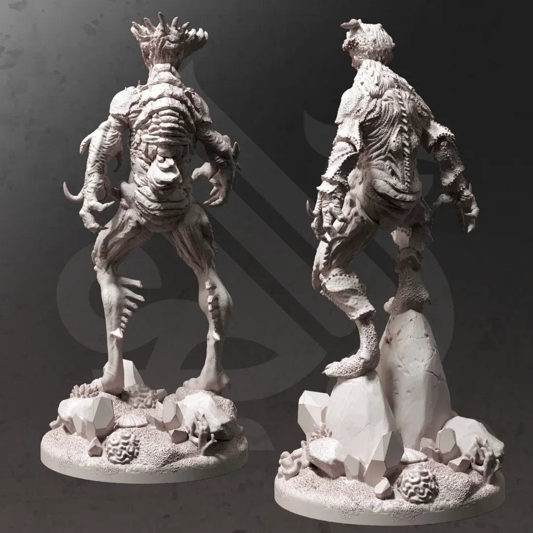 3D printed Riverstalkers model by Last Hope Miniatures from DM Stash, featuring detailed river-themed creature design.