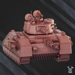 3D printed S-77 Battle Tank model by Last Hope Miniatures, detailed miniature military vehicle with rugged design.