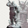 3D printed Samurai of the Ox model by Last Hope Miniatures, featuring intricate armor and traditional samurai design.