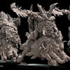3D printed Savage Orc Warlord on Warboar model by Last Hope Miniatures, featuring detailed orc warrior riding a warboar.