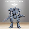 3D printed Scavenger Armageddon model by StationForge Miniatures, detailed miniature figure for tabletop gaming.