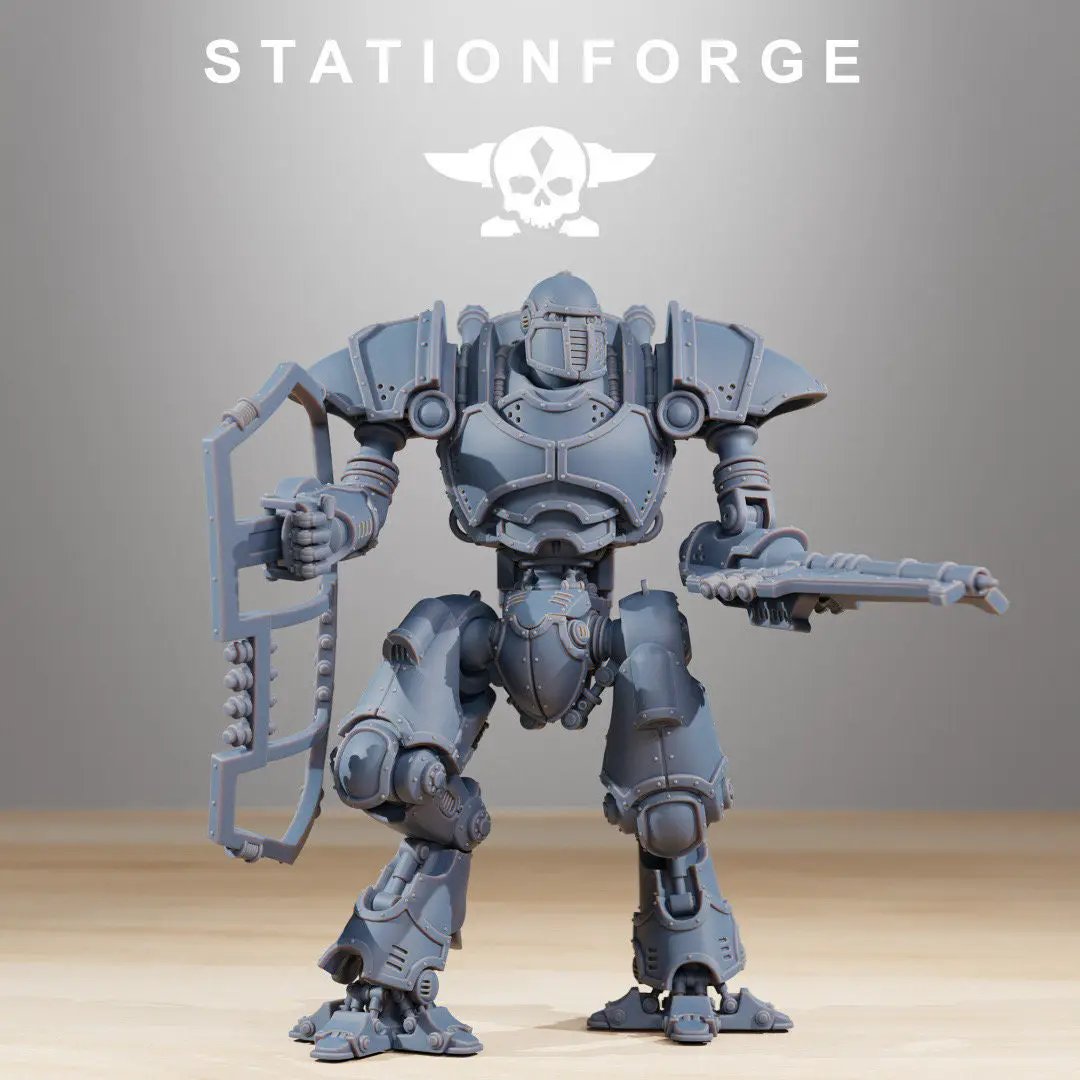 3D printed Scavenger Armageddon model by Last Hope Miniatures, featuring detailed post-apocalyptic character design from StationForge Miniatures