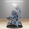 3D printed scavenger buglator model by Last Hope Miniatures for StationForge Miniatures, featuring intricate insect details.