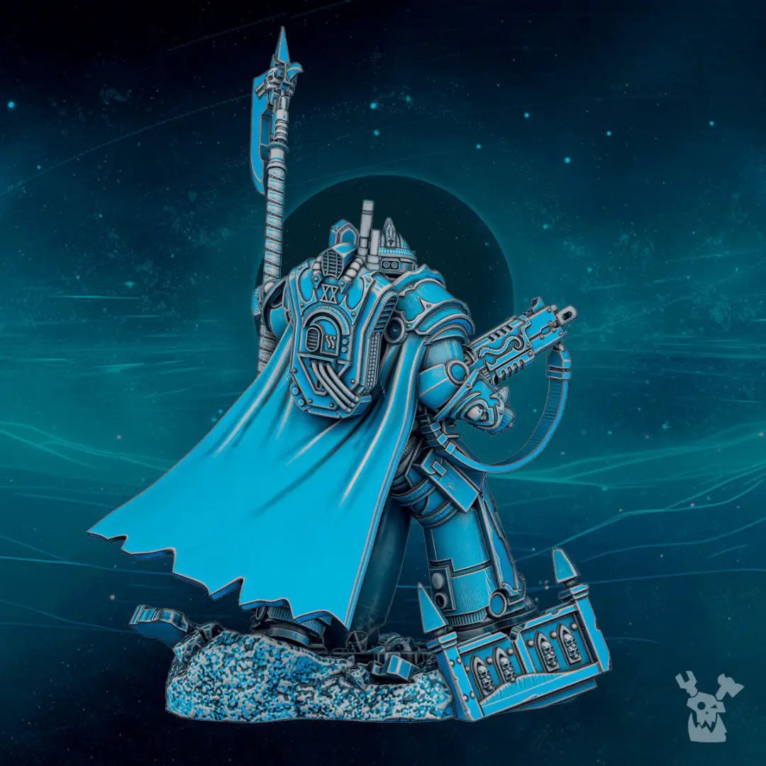 3D printed Scylla Alfarat the First Twin model by Last Hope Miniatures, featuring detailed twin creature design from DakkaDakka Miniatures.