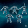 3D printed Scylla Legion Destroyer Squad model by Last Hope Miniatures, featuring five detailed miniatures in a sci-fi tabletop game style.