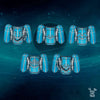 Set of 10 3D printed Scylla Legion Jetpacks models by DakkaDakka Miniatures, designed for tabletop gaming and miniature collection.