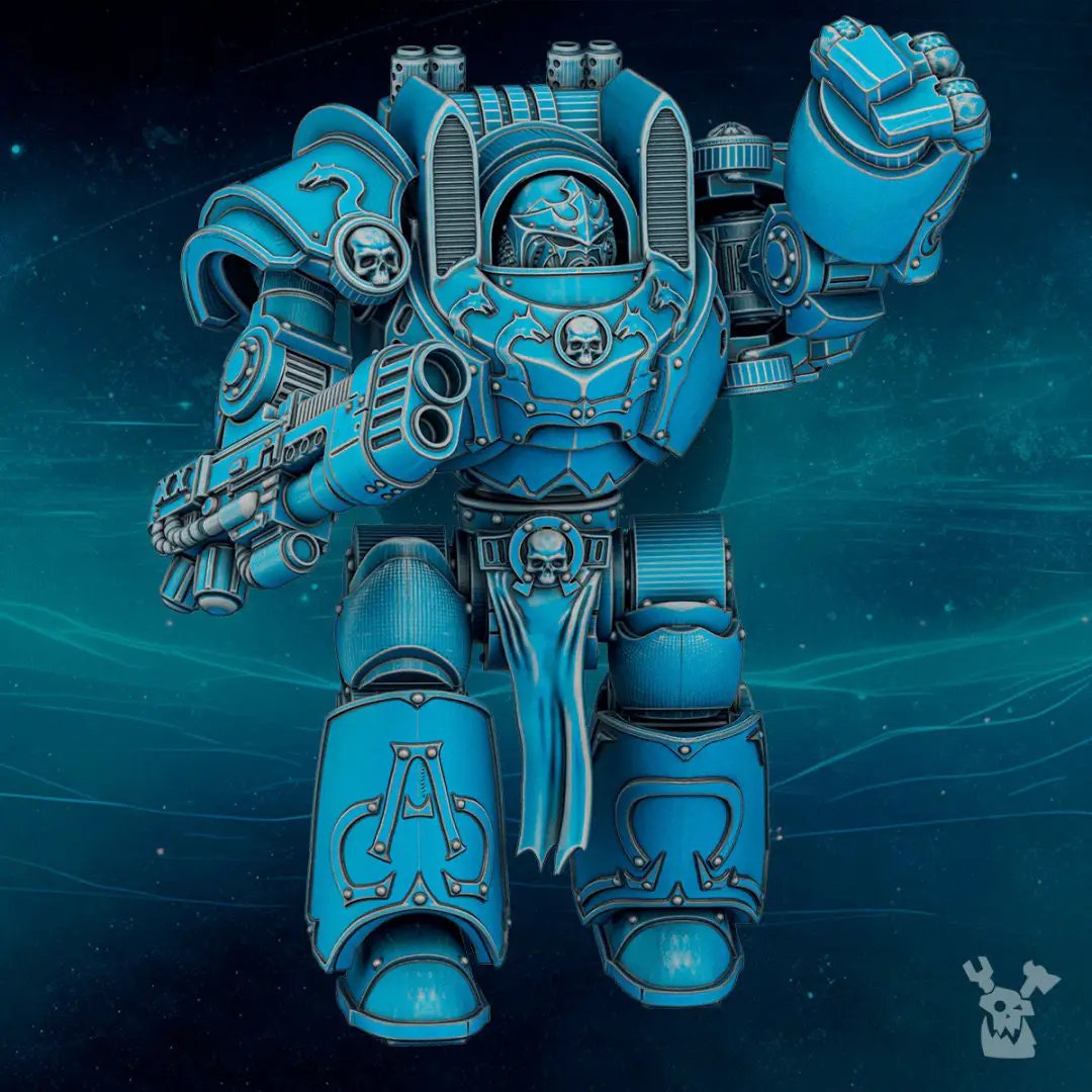 3D printed Scylla Legion Stormwave model by DakkaDakka Miniatures, detailed fantasy creature from Last Hope Miniatures.