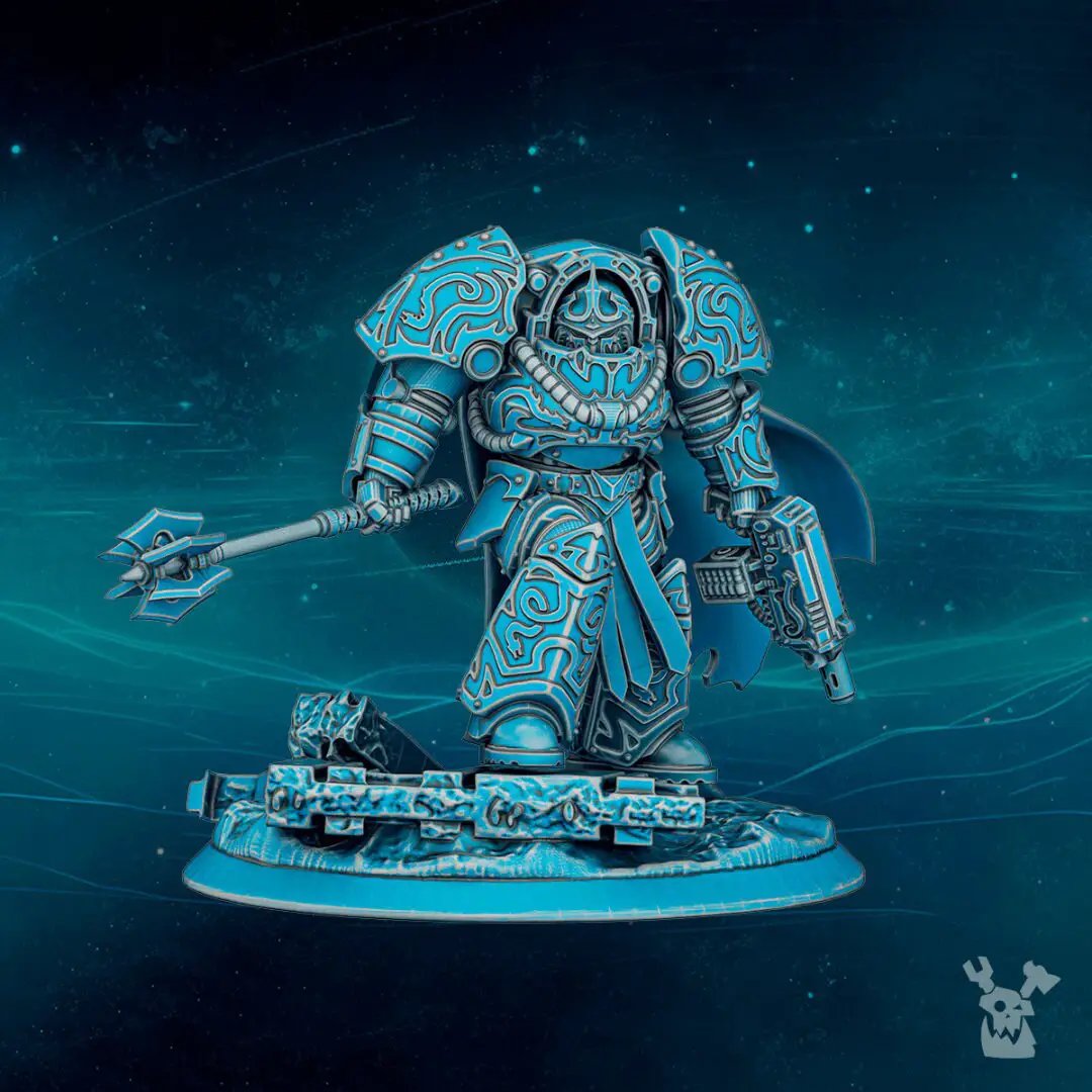 3D printed Scylla Lord-Master Agemon model by Last Hope Miniatures, detailed fantasy creature sculpture from DakkaDakka Miniatures.