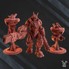 3D printed Shock Leader model by Last Hope Miniatures, detailed miniature figure from DakkaDakka's 3D printed model series.