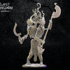 3D printed Siames Bone Colossus model by Lost Kingdom Miniatures, featuring detailed skeletal design and intricate miniature details.